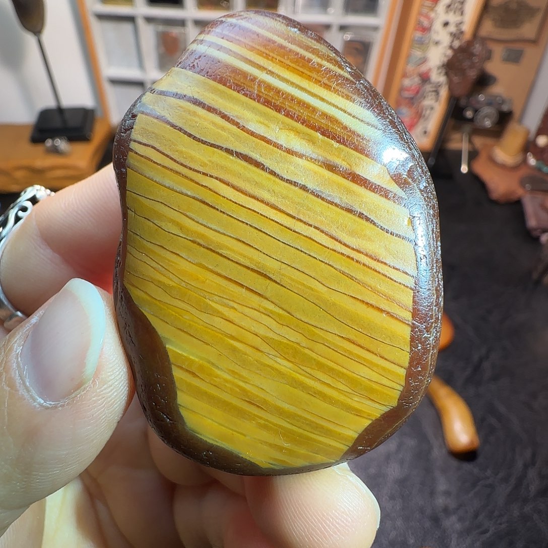 石材马料原石 木纹石
