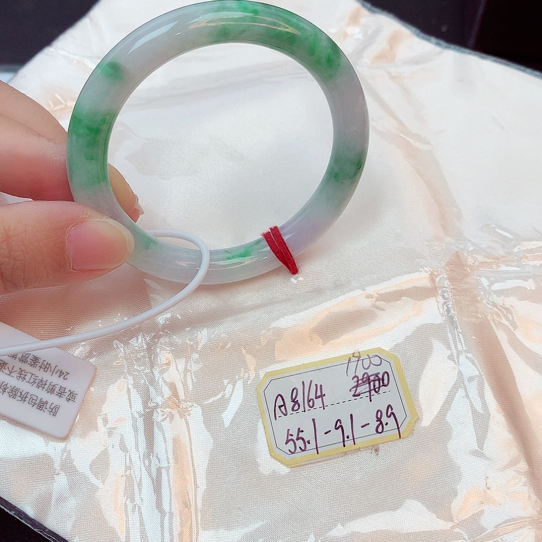 翡翠未镶嵌手镯缅甸翡翠