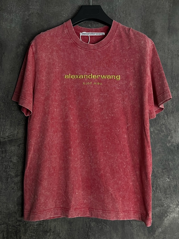未使用 maje M码*1/alexander wang 水洗金字短袖/05342/JP