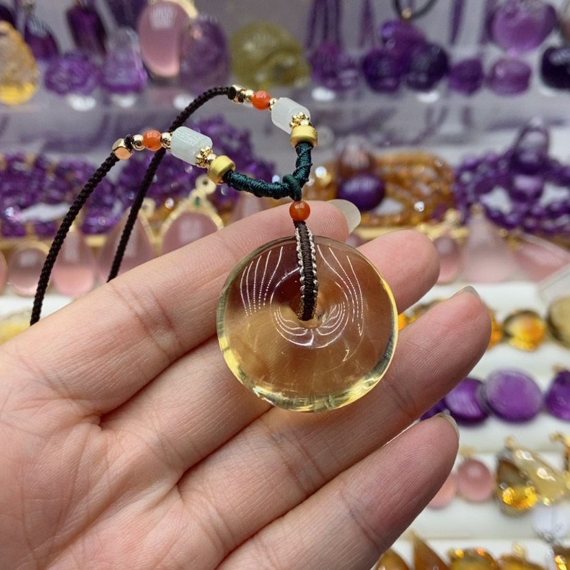 【闪购商品】水晶水晶吊坠未镶嵌