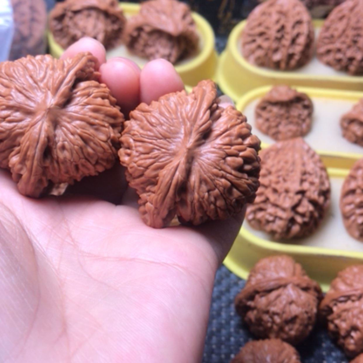 【闪购商品】与****雪文玩核桃