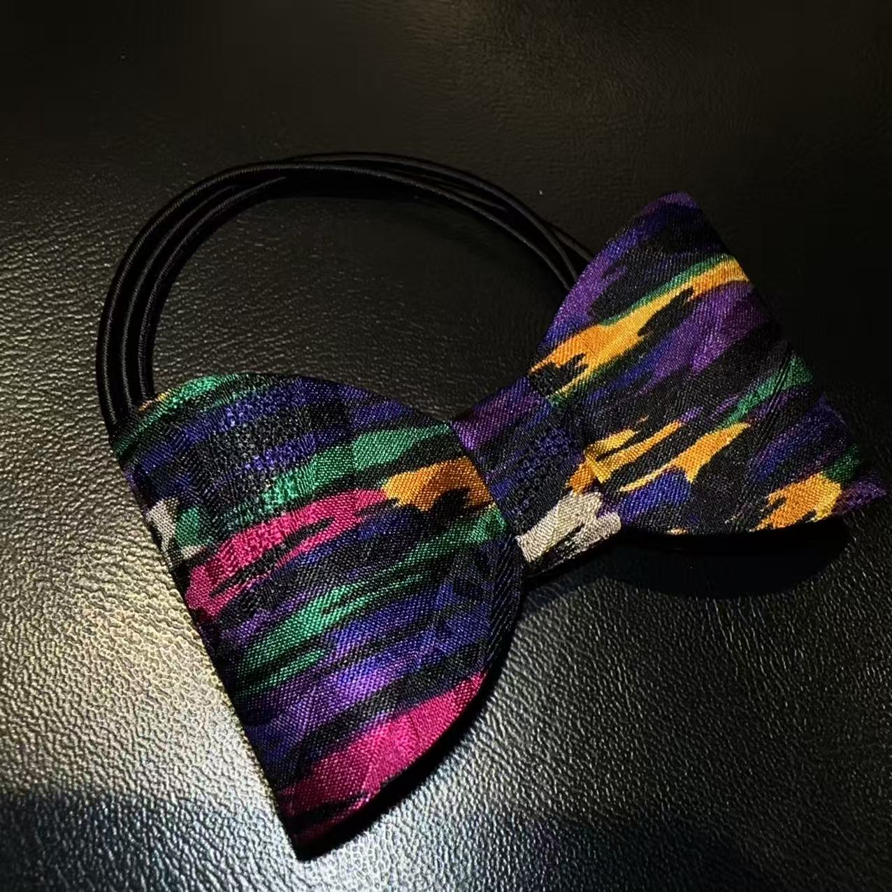 韩国设计款蝴蝶结发圈T5321