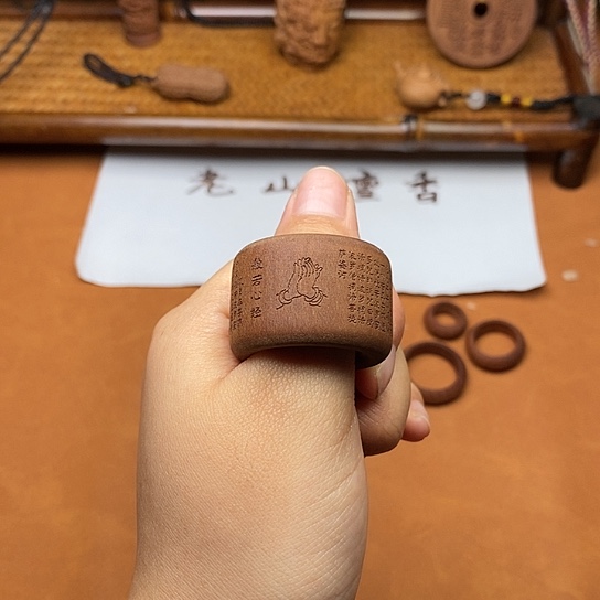 檀香木手串/手链心经扳指