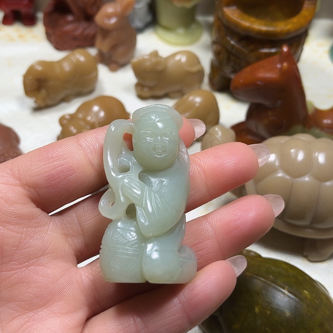 白玉菩提吊坠李*白玉菩提吊坠