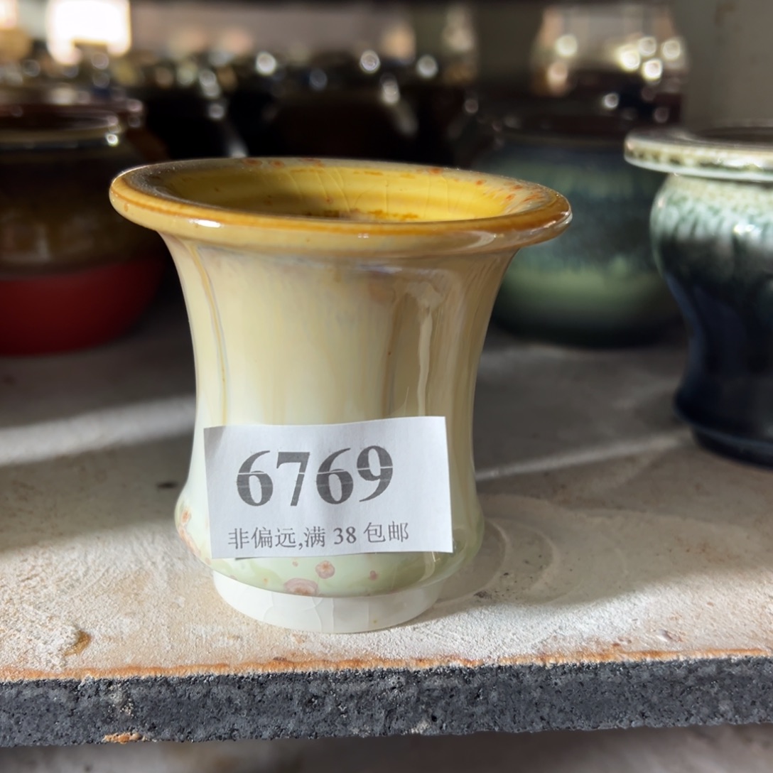 陶瓷景德镇手工花盆