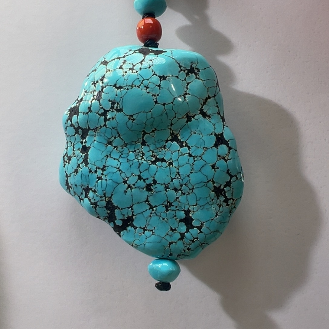 绿松石未镶嵌挂件