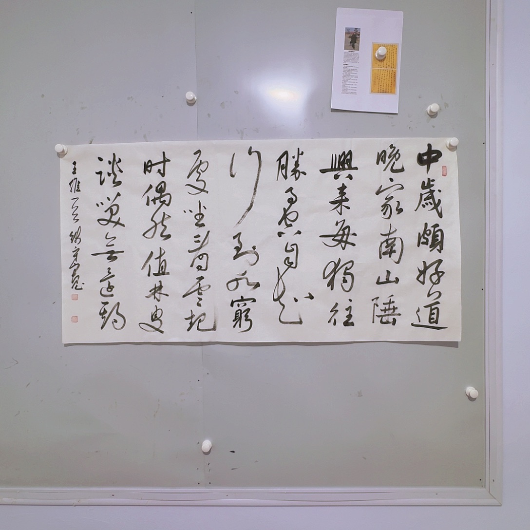 书法138×69中岁颇好道