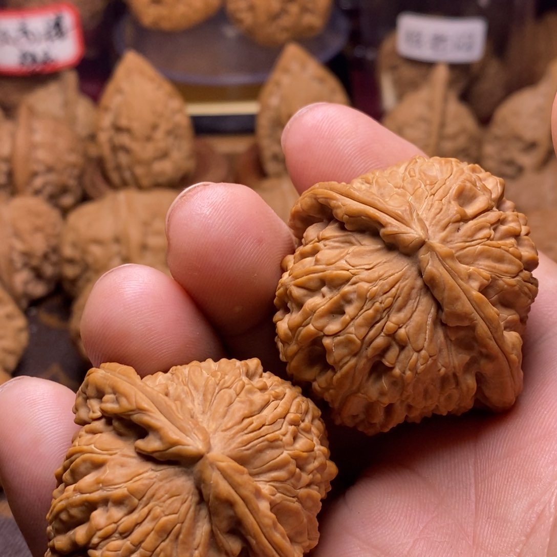 核桃手串/手链吉**叔白狮子全品无药44毫米