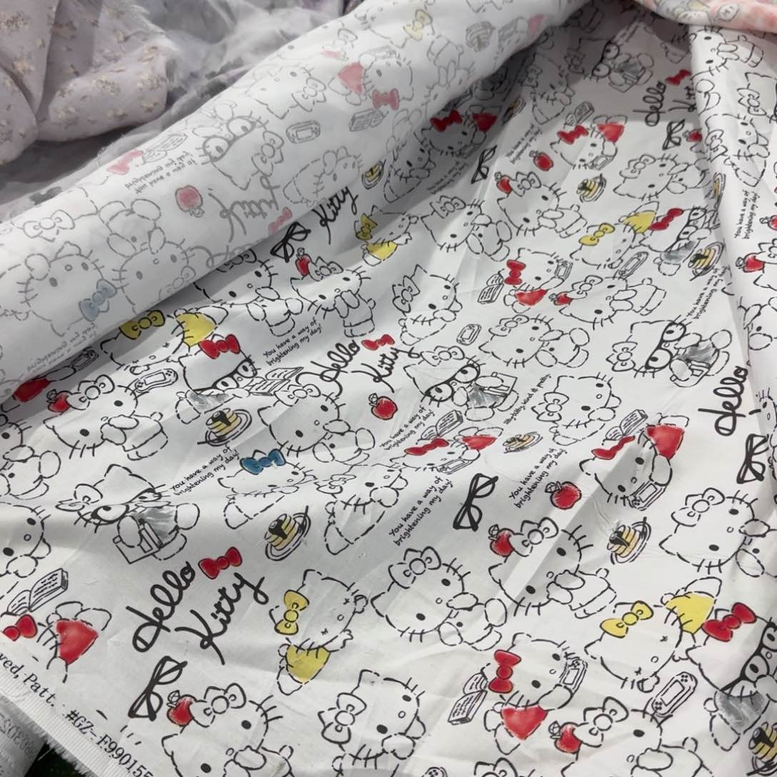 棉纯棉60支加密贡缎1米价X1.1米宽E双十二福利