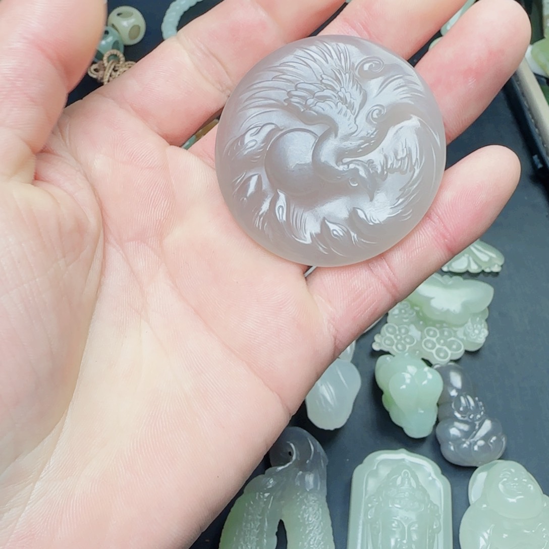 和田玉颈饰未镶嵌妍*儿