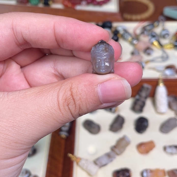 玛瑙/玉髓未镶嵌颈饰106