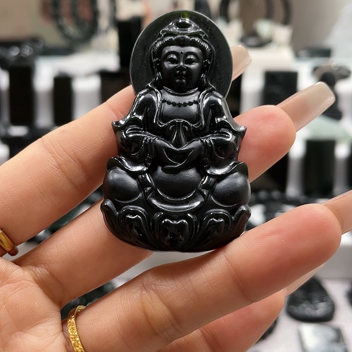 【闪购商品】和田玉（青玉）颈饰未镶嵌功*