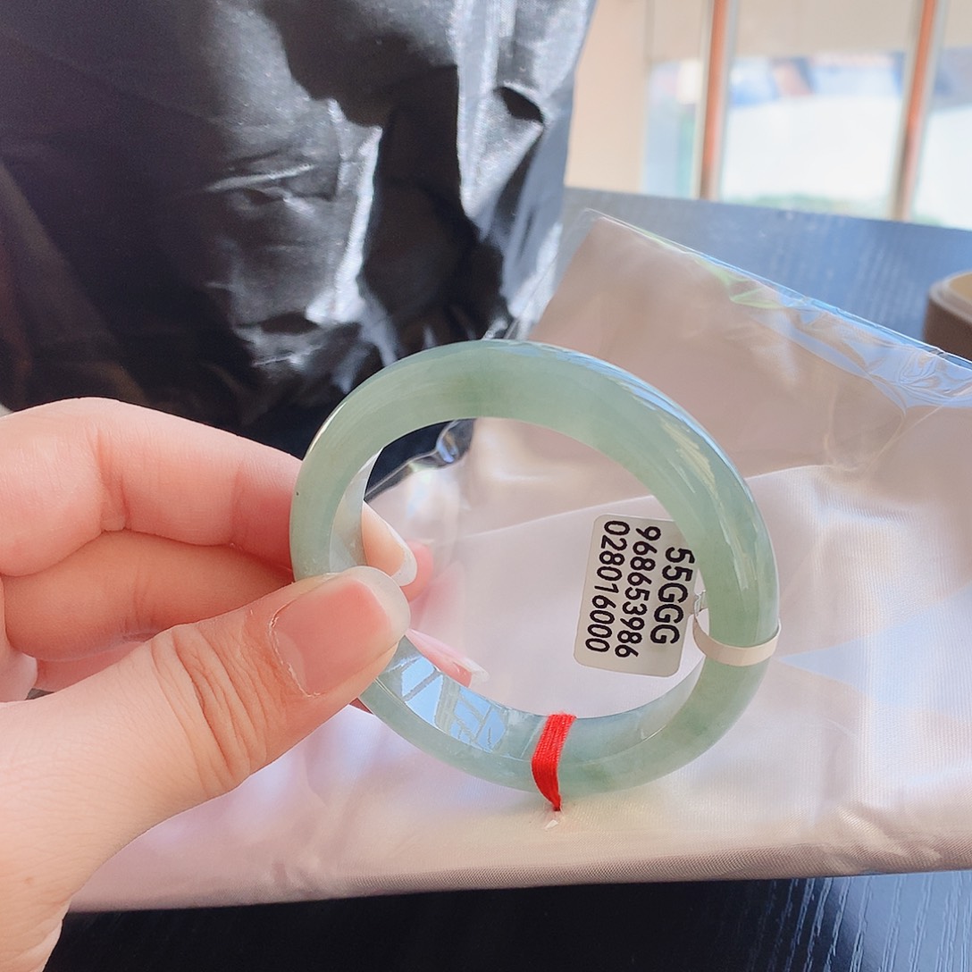 翡翠未镶嵌手镯天然缅甸翡翠A货手镯 