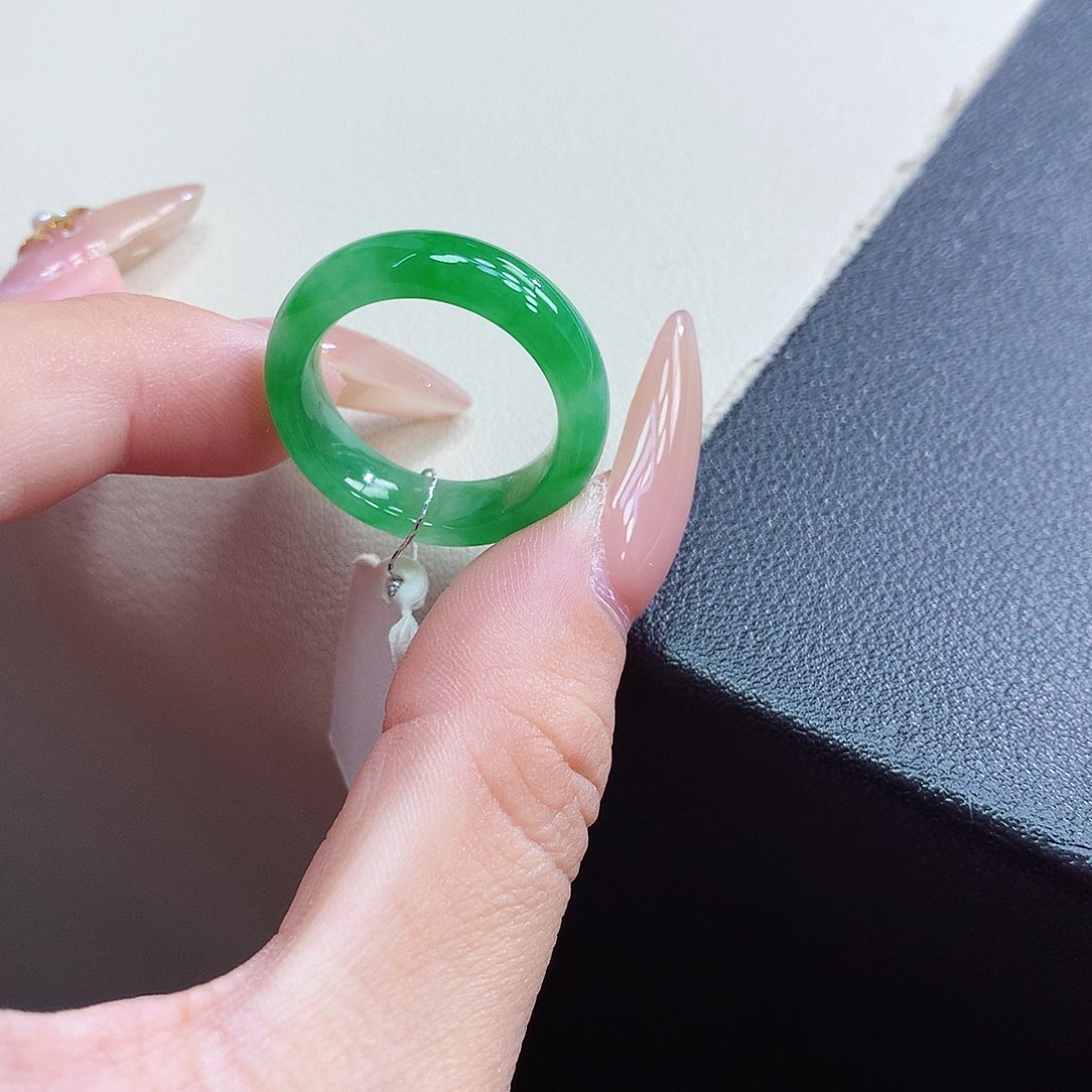 未镶嵌戒指翡翠16号