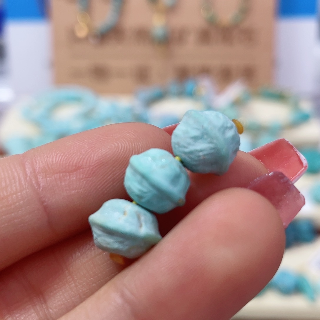 绿松石珠宝奇石未镶嵌