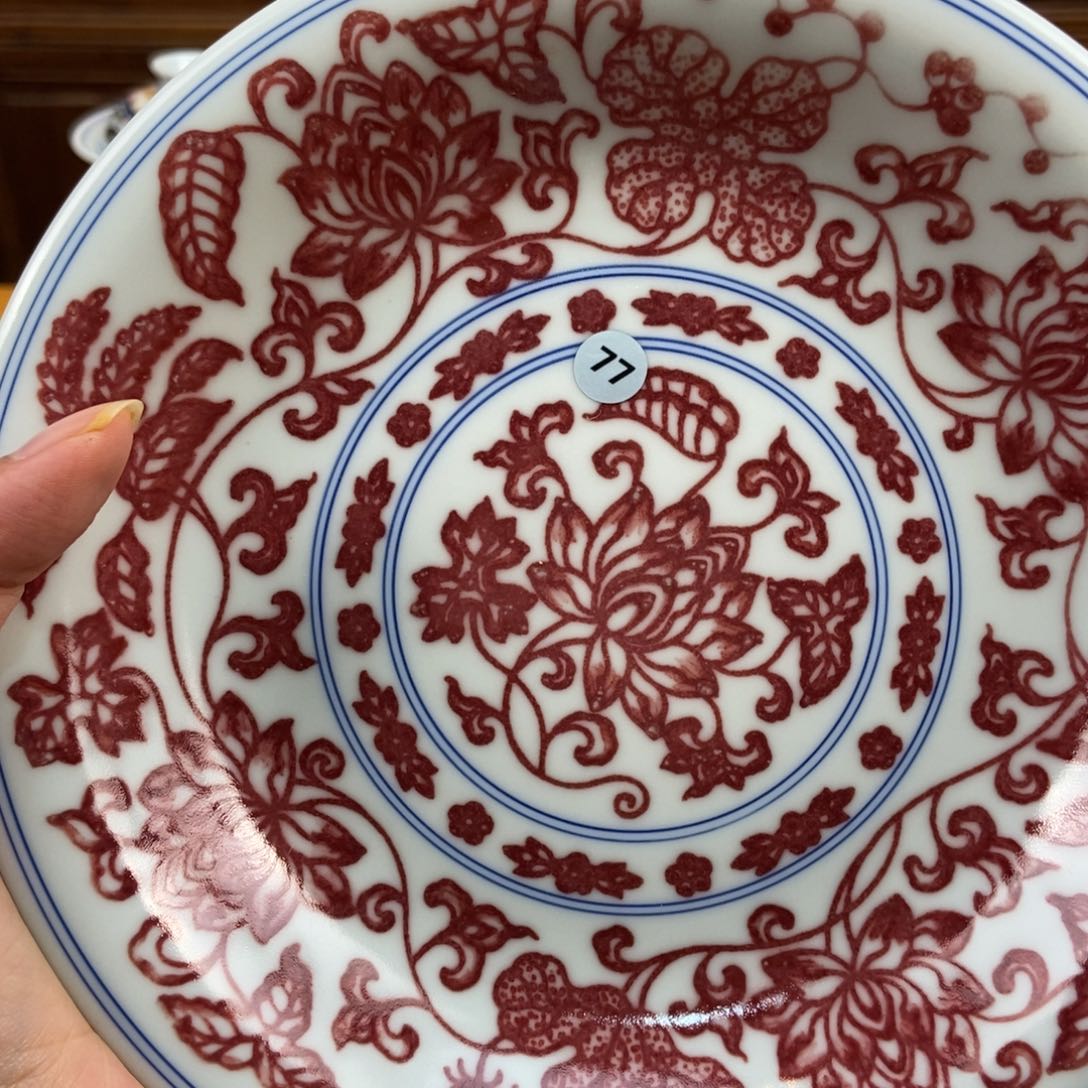 手绘现代茶具非古董