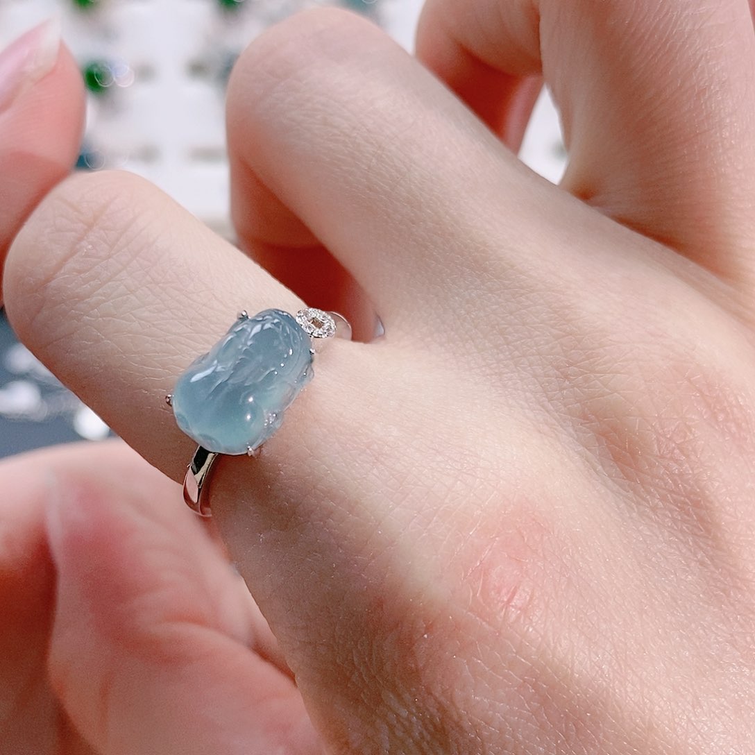 【闪购商品】翡翠颈饰银S925镶嵌天然