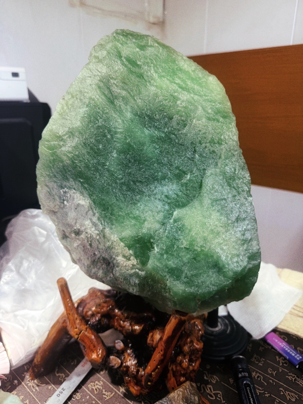 岫玉奇石创意摆件中国风