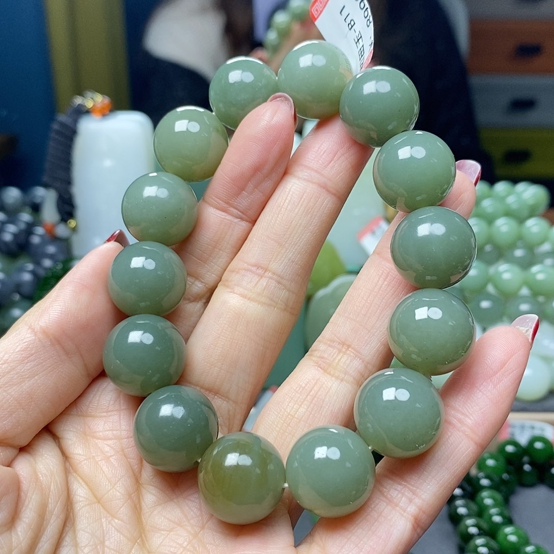 和田玉手链未镶嵌