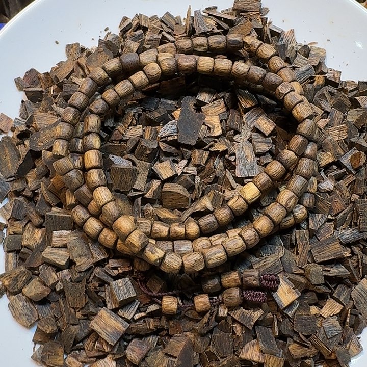 文***沉香沉香碎屑海南红油白棋树心油醇化老料16克