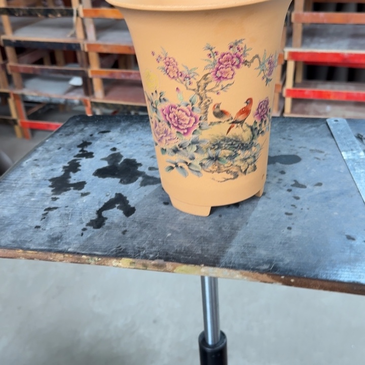 紫砂花盆 高度25口径20