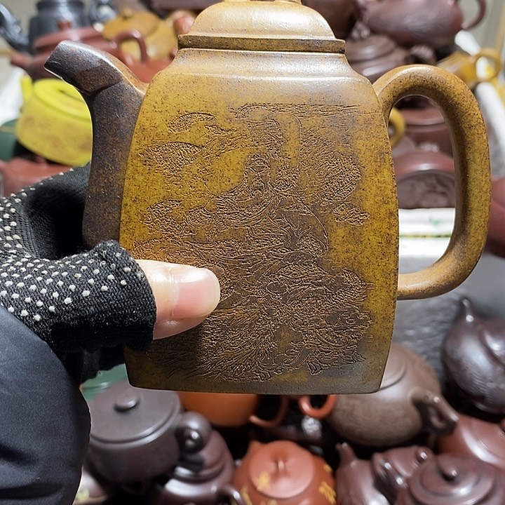 紫砂茶壶用****1晃盖微瑕流口水