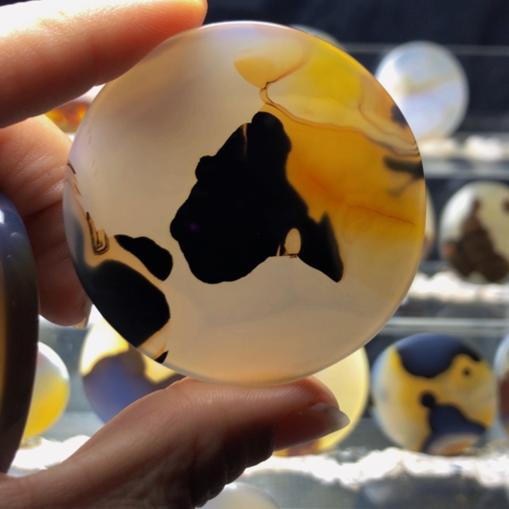 合金玛瑙/玉髓珠宝奇石167