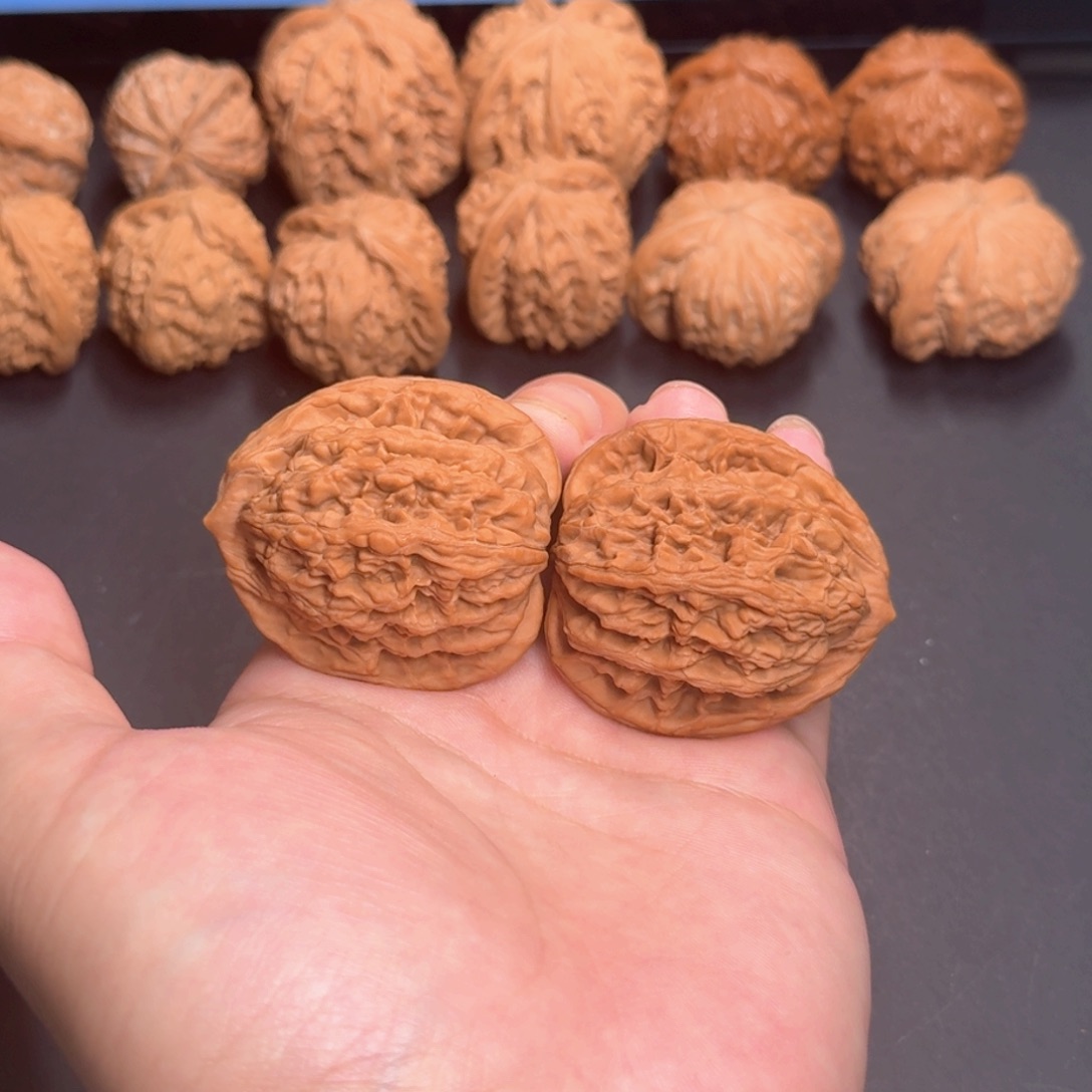 文玩核桃手串42麦穗虎头全品