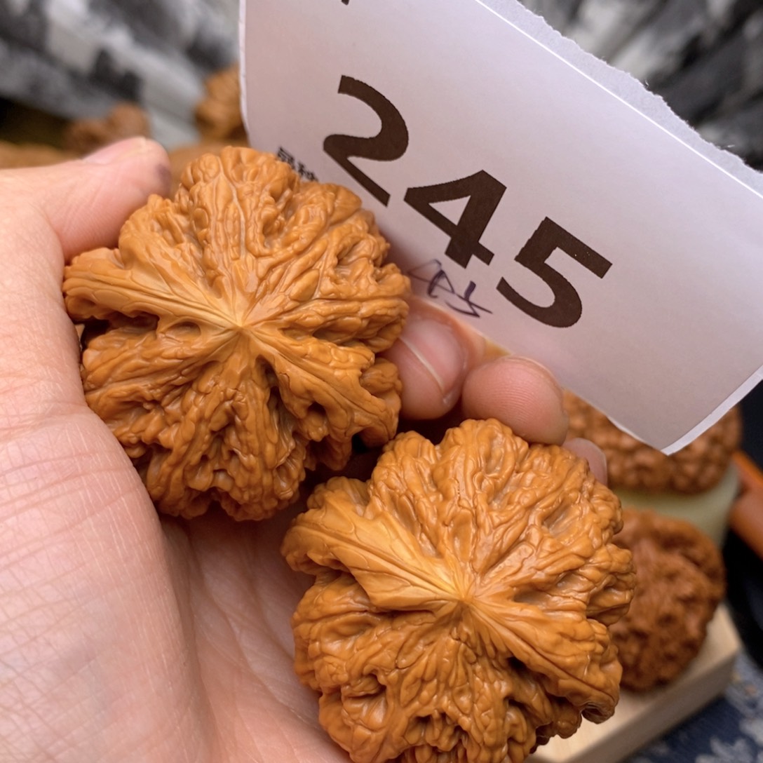 文玩核桃把件245号45粗筋