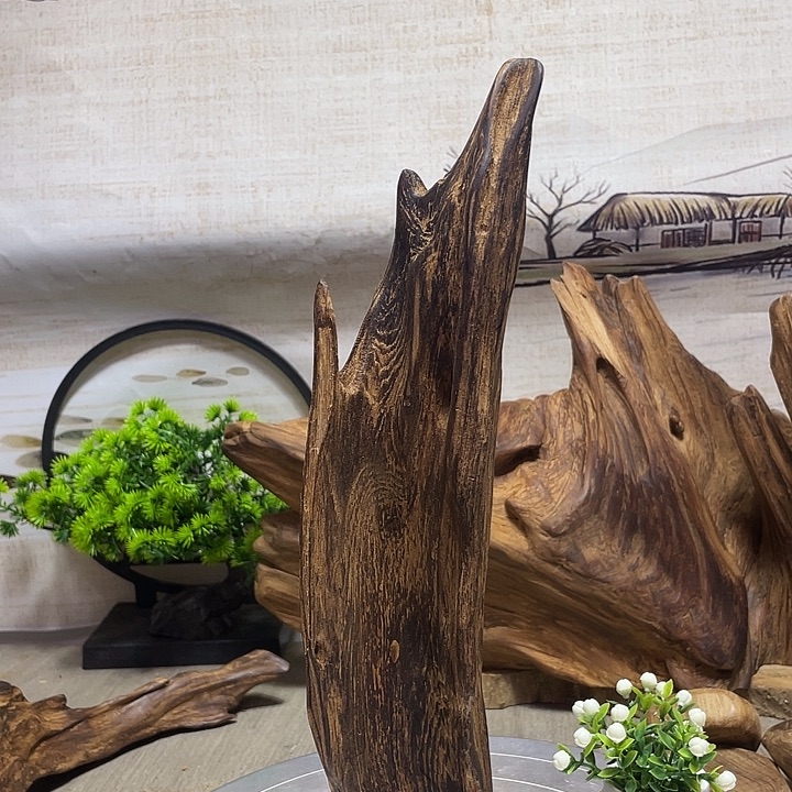 L***猫木直播间木质摆件