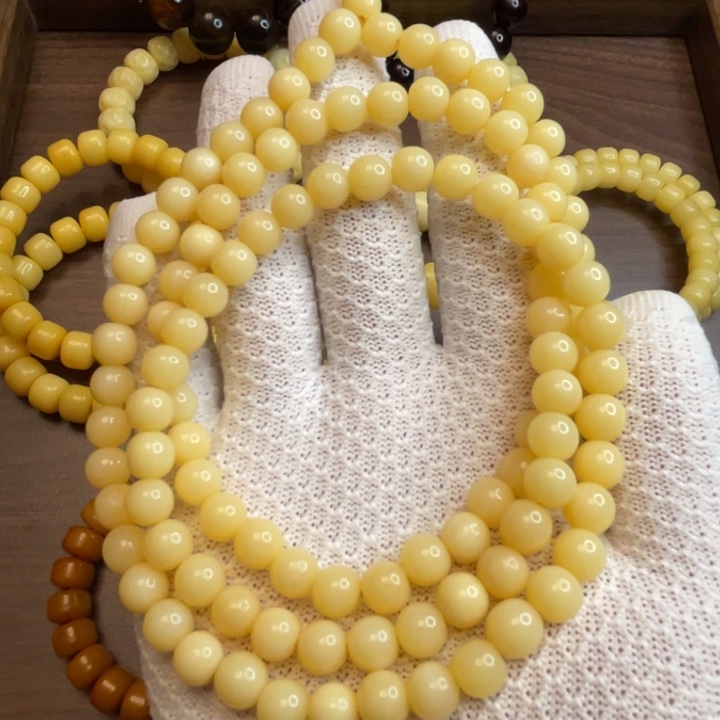 骆驼牙108颗的卡8尺寸的单圈