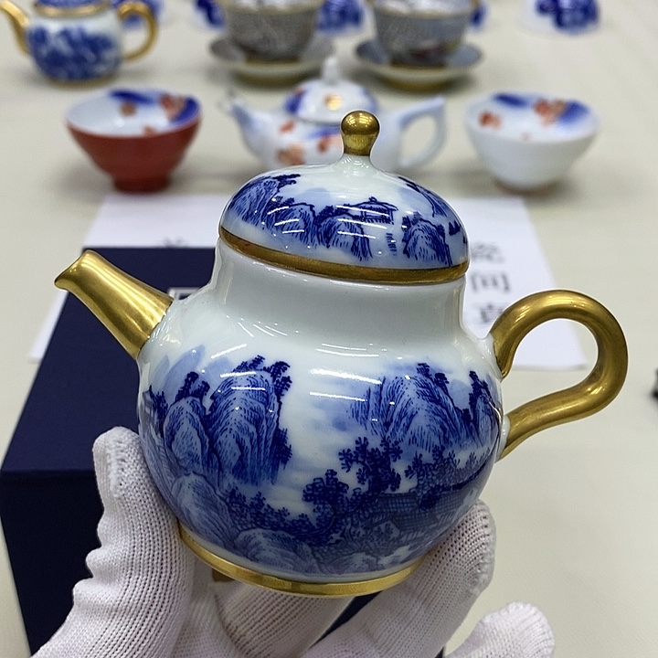 摆件幸山窑幸山窑