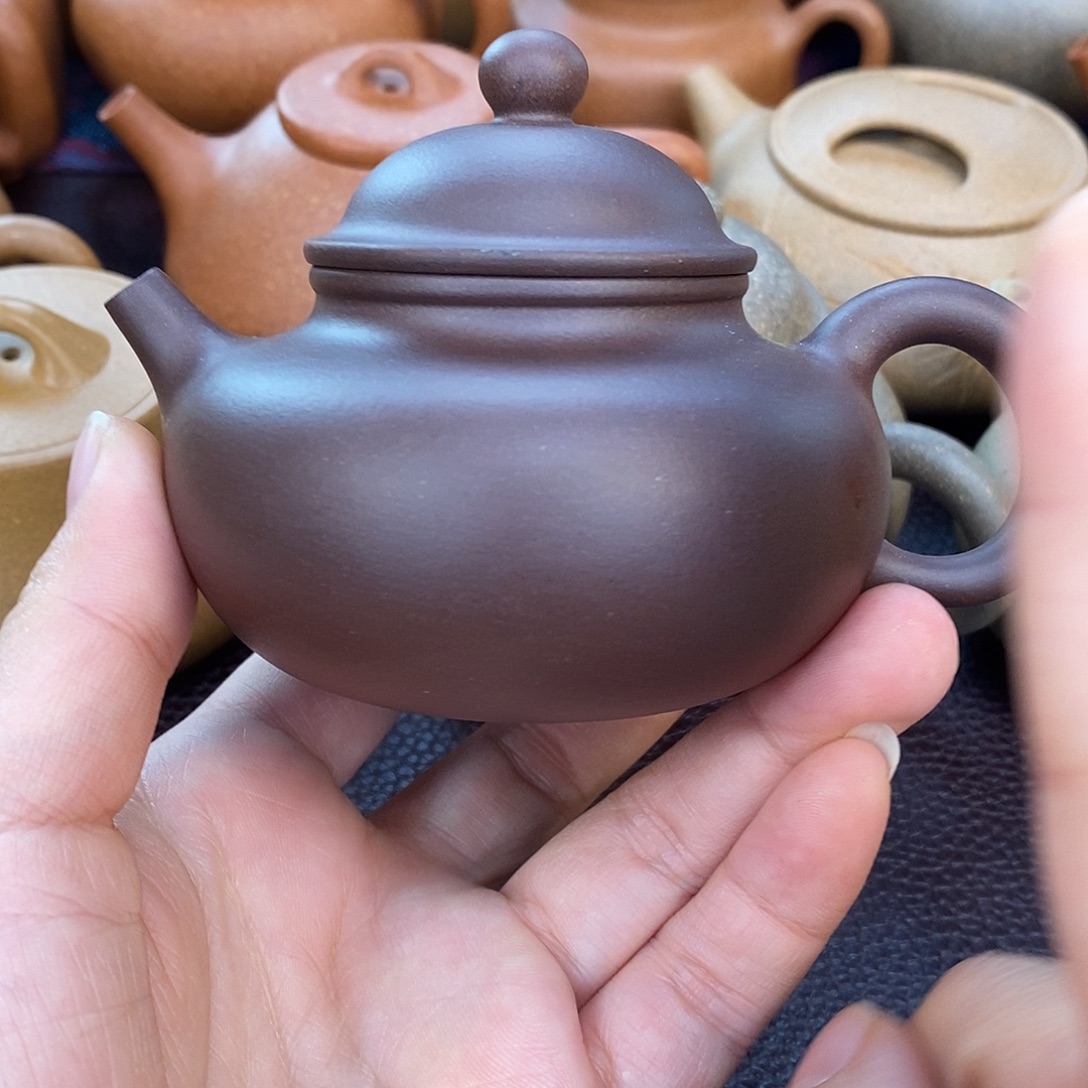 茶壶紫泥黄龙山原矿紫砂泥