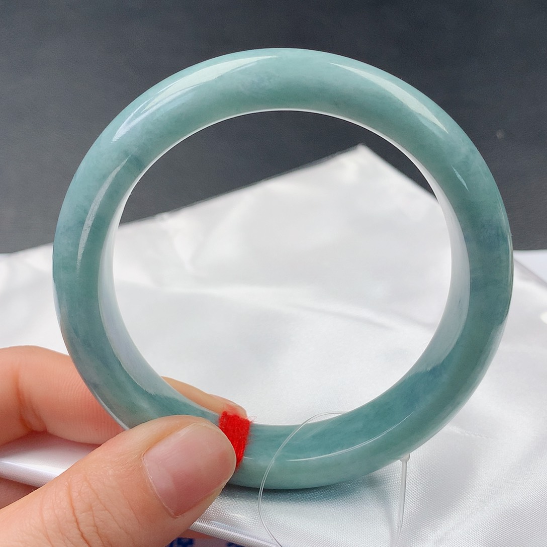 翡翠手镯未镶嵌19正58.6