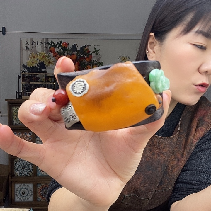 蜜蜡手镯未镶嵌手镯