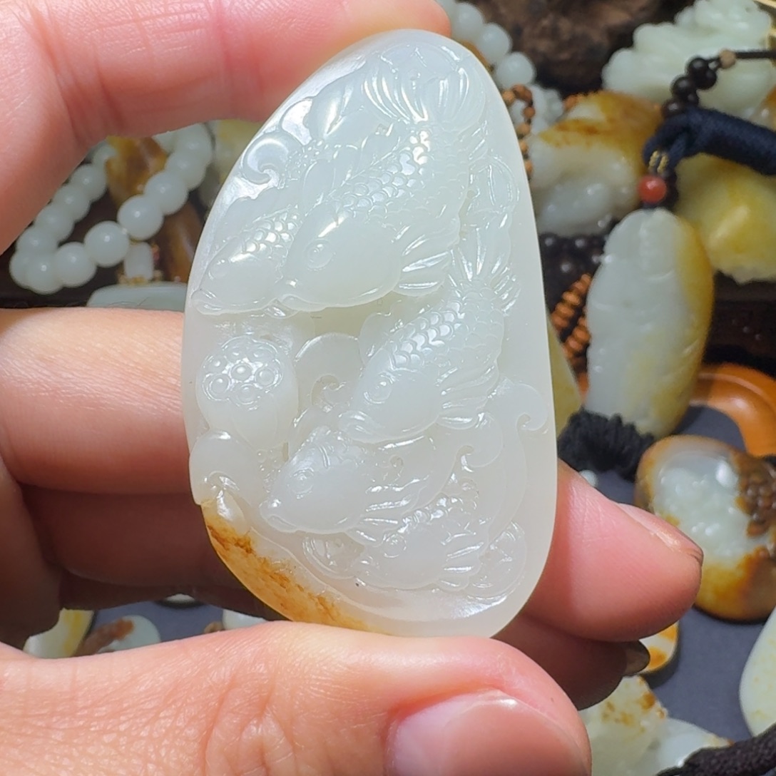 和田玉（糖玉）未镶嵌挂件