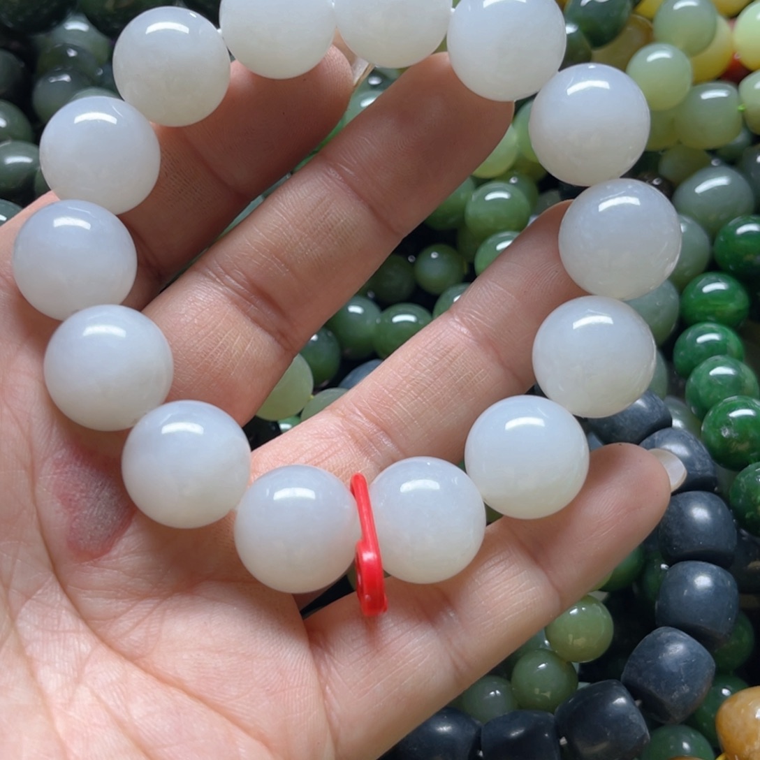 和田玉手链未镶嵌