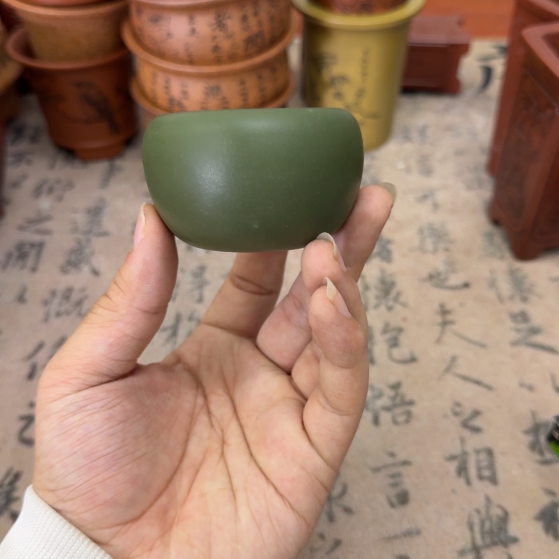 紫砂花盆宜兴紫砂正品4.5x3.8
