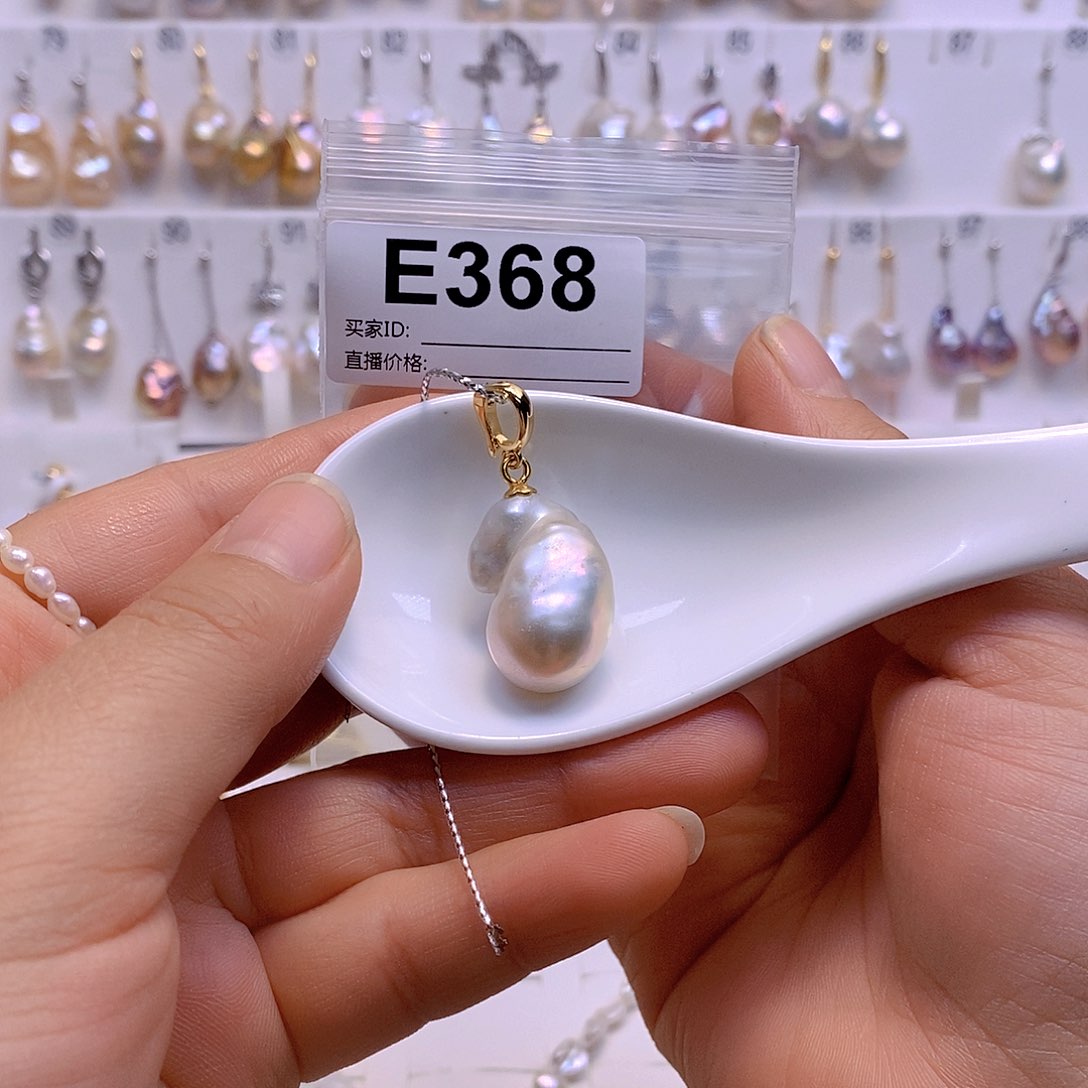 淡水珍珠颈饰银S925镶嵌