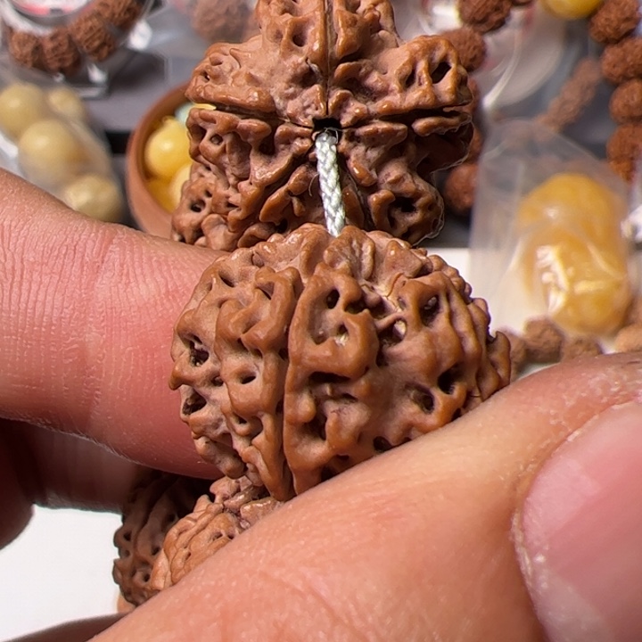 金刚菩提手串23安娜飞碟玉梅花