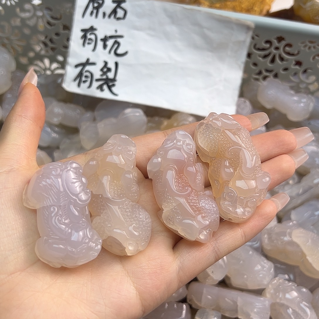 玛瑙/玉髓合金颈饰