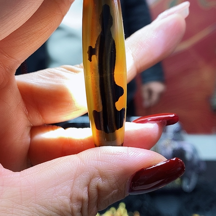 玛瑙/玉髓颈饰合金