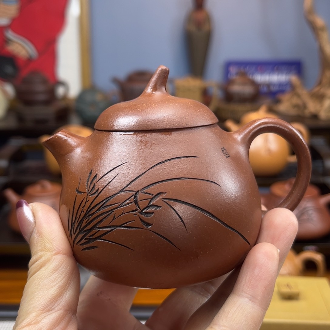 紫砂茶具半手工制作