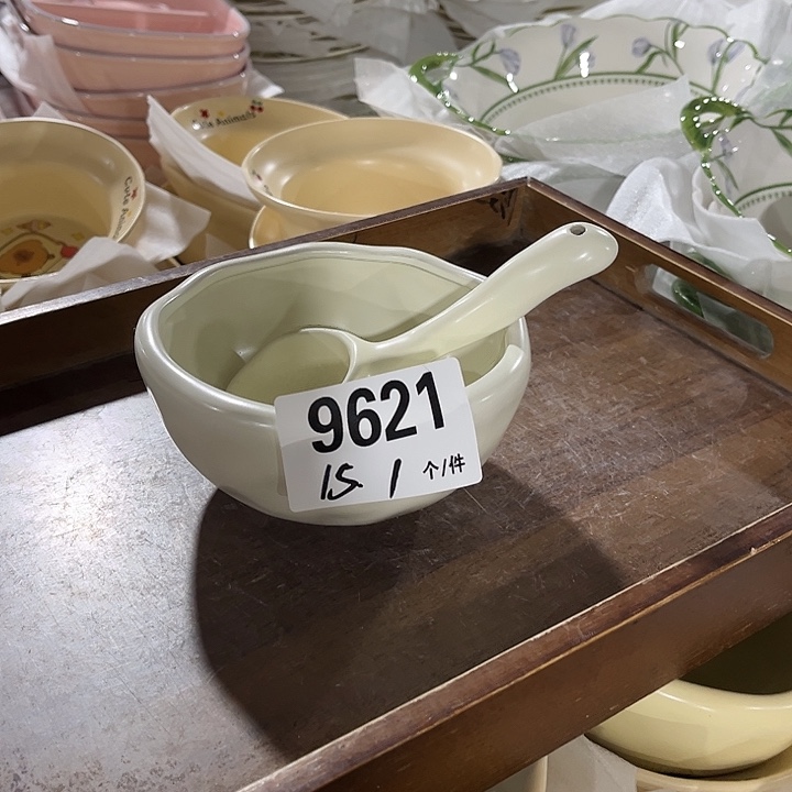 瓷微瑕外贸餐具9621