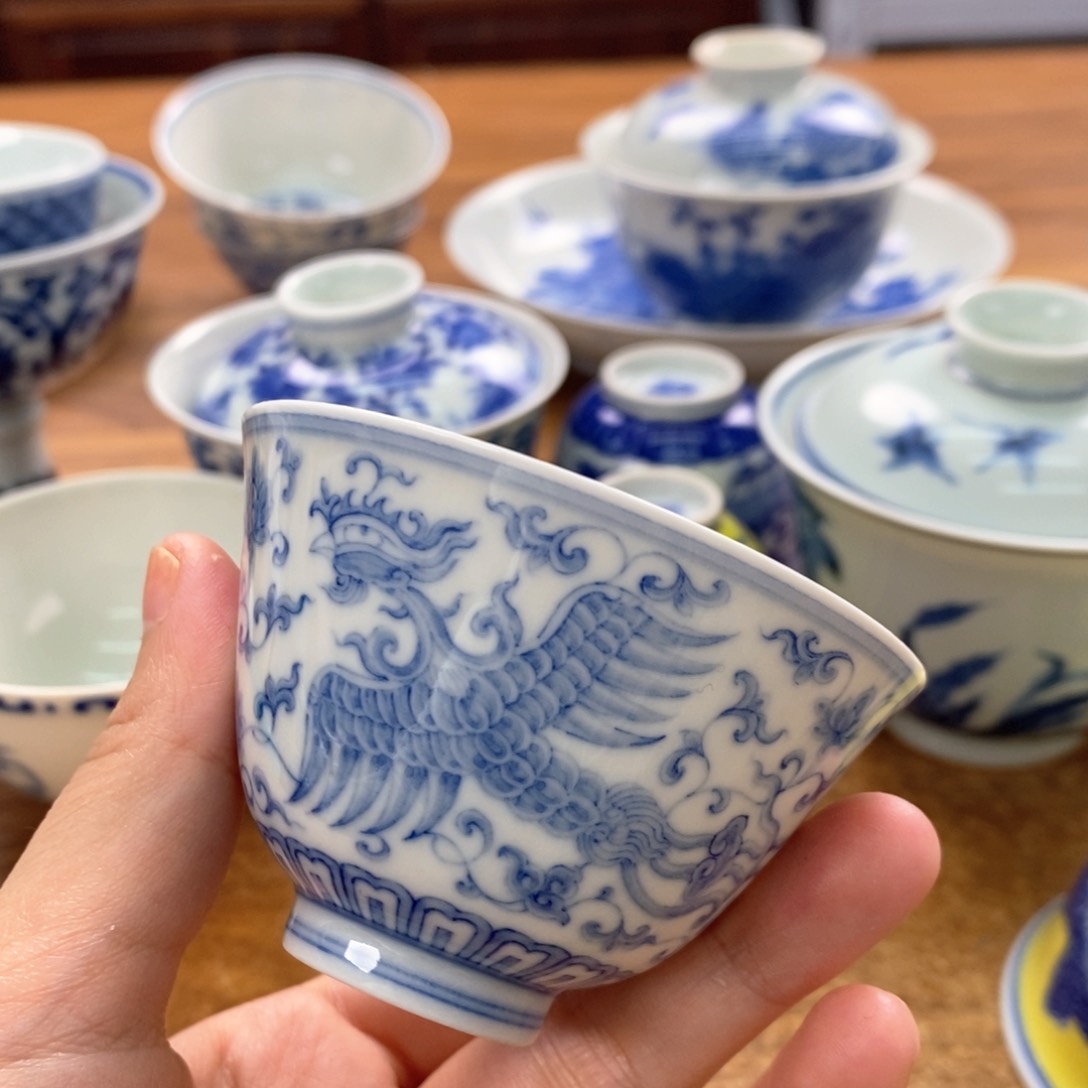 叔***活手工手绘柴窑单杯