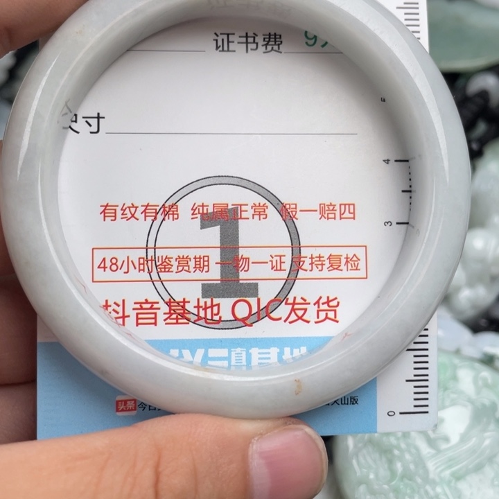 翡翠未镶嵌吊坠(不含链)57-58