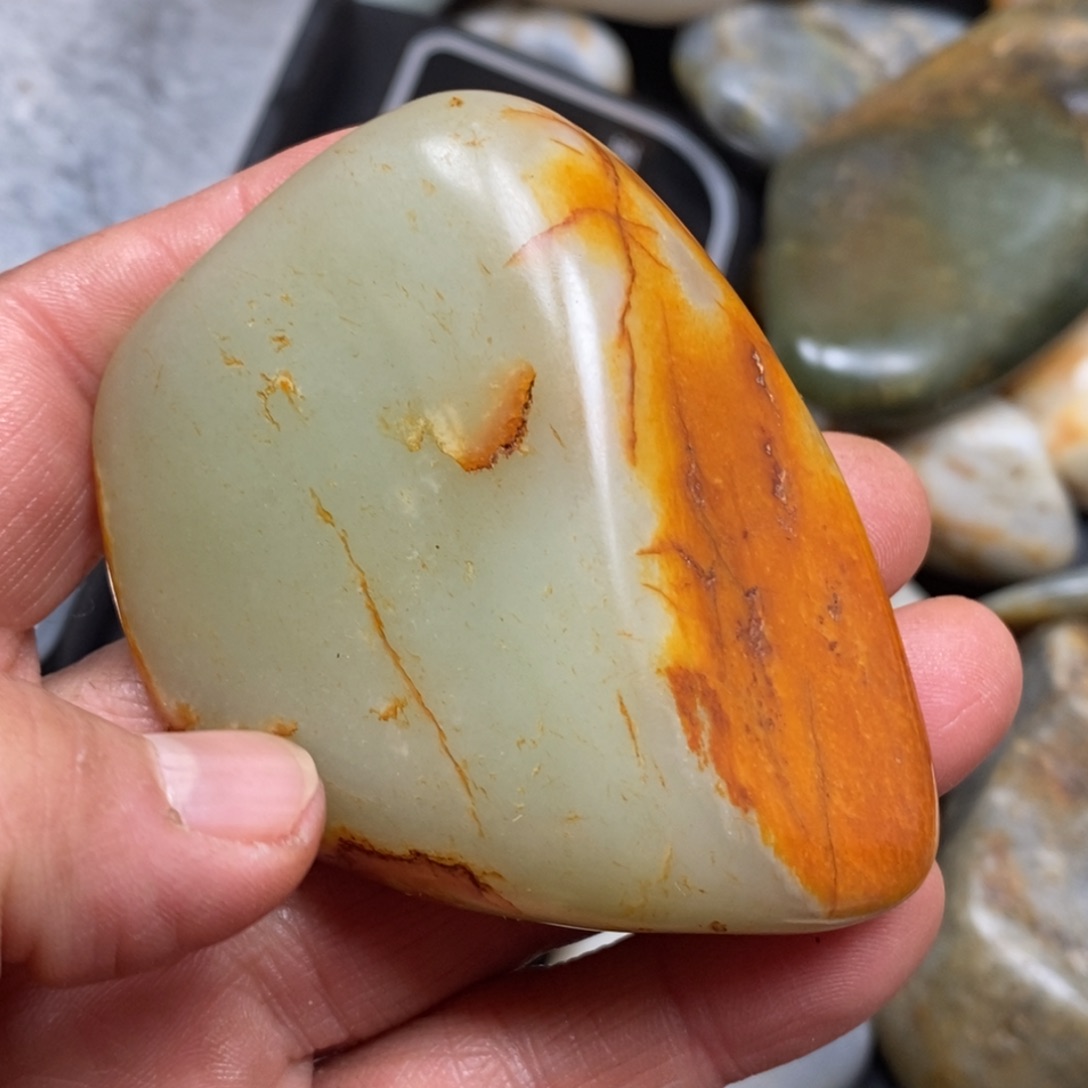 和田玉（糖玉）挂件未镶嵌