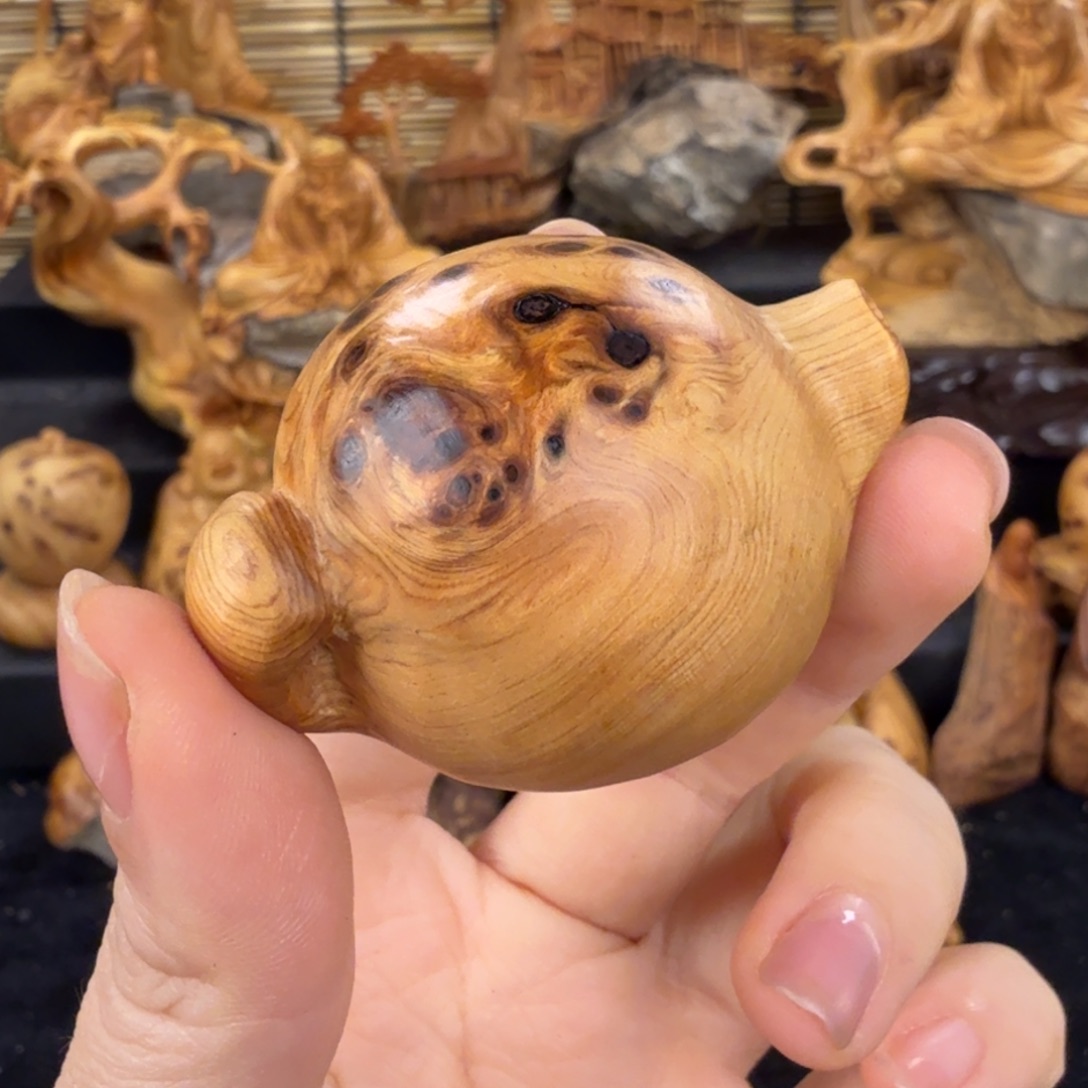 柏木（崖柏）手把件