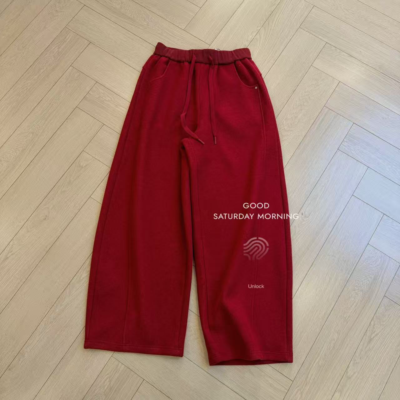 【WJ大码】冬款 玉 6231 弯刀休闲裤（3-6）