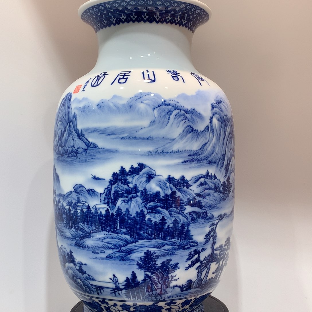 景德镇陶瓷花瓶摆件